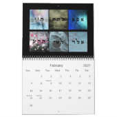 72 Namen van God - Joodse jaarkalender Kalender (Feb 2027)