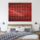 72 Namen van God Meditation Art Canvas Afdruk (Insitu (Slaapkamer))