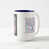 72 Namen van God-Mok Tweekleurige Koffiemok (Voorkant rechts)