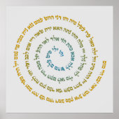 72 Namen van God Poster (Voorkant)