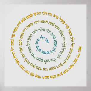 72 Namen van God Poster