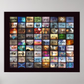 72 Namen van God-Poster Poster (Voorkant)