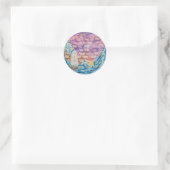 72 Namen van God Ronde Sticker (Tas)