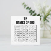 72 Names of God (Staand voorkant)