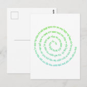 72 Names of God Briefkaart (Voorkant / Achterkant)