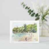 72: Shelly Beach Briefkaart (Staand voorkant)