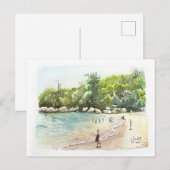 72: Shelly Beach Briefkaart (Voorkant / Achterkant)