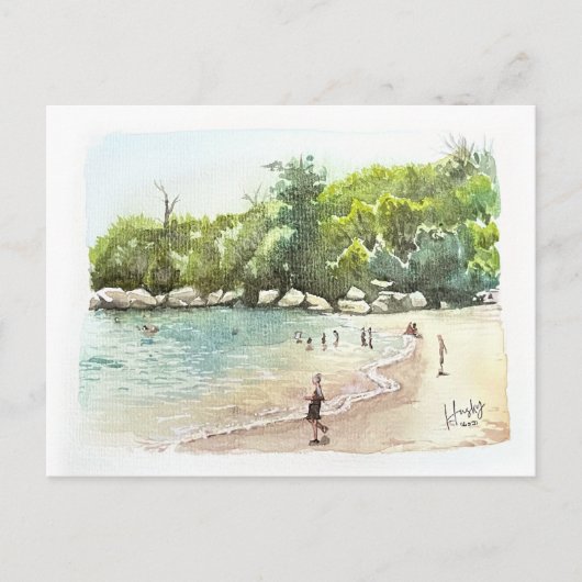 72: Shelly Beach Briefkaart (Voorkant)