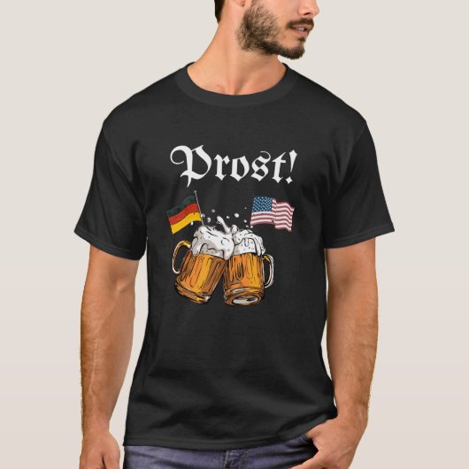 72e geboortedag werden in de marc gedeponeerde nak t-shirt (Voorkant)