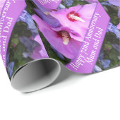 72e Jubileum bewerkbaar Cadeaupapier (Rol Hoek)