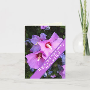 72e Jubileum bewerkbaar Kaart