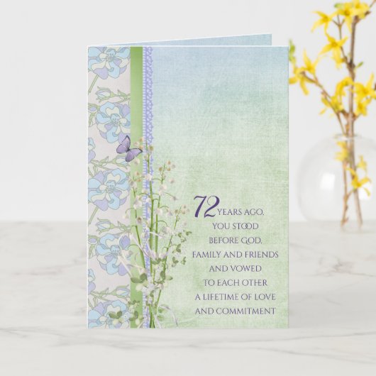 72e Jubileum Lily van de Kaart van Valley bouquet (Gele Bloem)