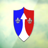 72e Ordnance Patch Ruitstickers Raamsticker (Vel 3)