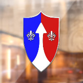 72e Ordnance Patch Ruitstickers Raamsticker (Vel 2)