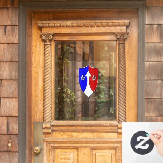 72e Ordnance Patch Ruitstickers Raamsticker (Huis Deur)