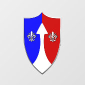 72e Ordnance Patch Ruitstickers Raamsticker (Vel)