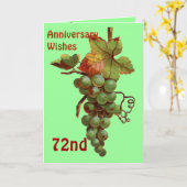 72e ver祝wensen, aanpasbaar kaart (Gele Bloem)