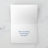 72e verjaardag: Fun, kleurrijk gevuurwerk Kaart (Binnen)