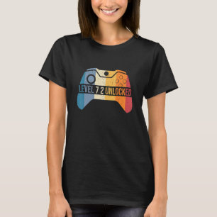 72e verjaardag Shirt 72e dag Mannen ter gelegenhei