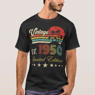 72e verjaardag van vrouwen, geboren in 1950  gelim t-shirt
