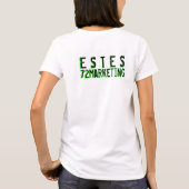 72marketing Hometown Heroes Circle Slidell ESTES T-shirt (Achterkant)