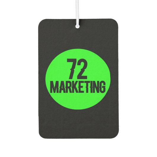 72marketing logo Auto Luchtverfrisser Vrachtwagen  (Voorkant)