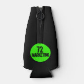 72Marketing logo Koozie (Achterkant)