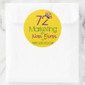 72Marketing logo sticker Mardi Gras collectie (Tas)