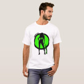 72marketing Sexy Silhouette Dames in het Logo T-shirt (Voorkant volledig)