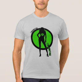 72marketing Sexy Silhouette Mannen Shirt Logo