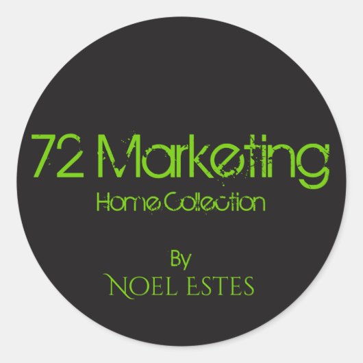 72Marketing sticker (Voorkant)