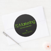 72Marketing sticker (Envelop)