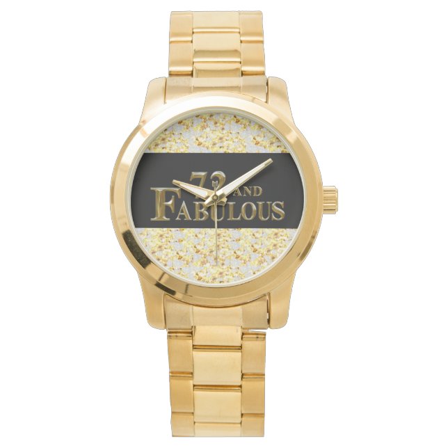 72ste verjaardag horloge (Voorkant)