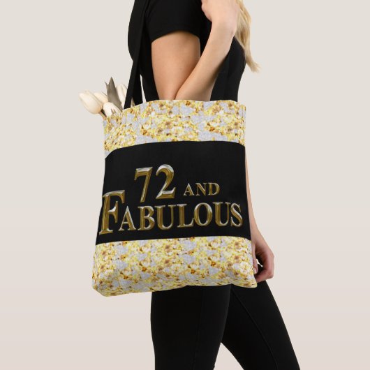 72ste verjaardag tote bag (Dichtbij)