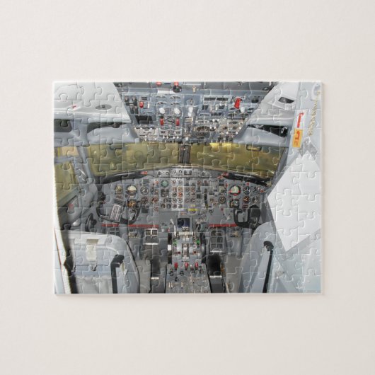 737 Cockpit Puzzle Legpuzzel (Horizontaal)