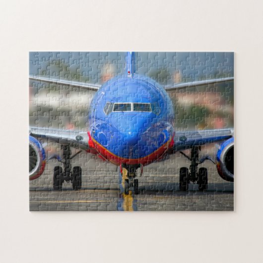 737 LUCHTVAARTMAATSCHAPPIJ (11 x 14 INCH) Legpuzzel (Horizontaal)