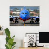 737 LUCHTVAARTMAATSCHAPPIJ POSTER (Thuiskantoor)
