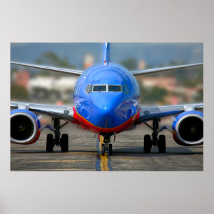 737 LUCHTVAARTMAATSCHAPPIJ POSTER