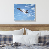 7398-straaljagers canvas afdruk (Insitu (Slaapkamer))