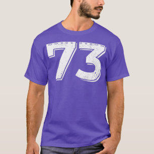 73 Beste collega's, met morse vertaling Funny Amat T-shirt