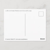 73 Bus Stoke Newington Church St N16 in 1997 Briefkaart (Achterkant)