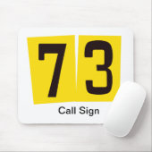 73 de RadioMuismat van de Ham past het Teken van d Muismat (Met muis)