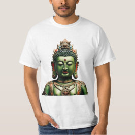 73 Groene Tara - Boeddhistisch Masker T-shirt