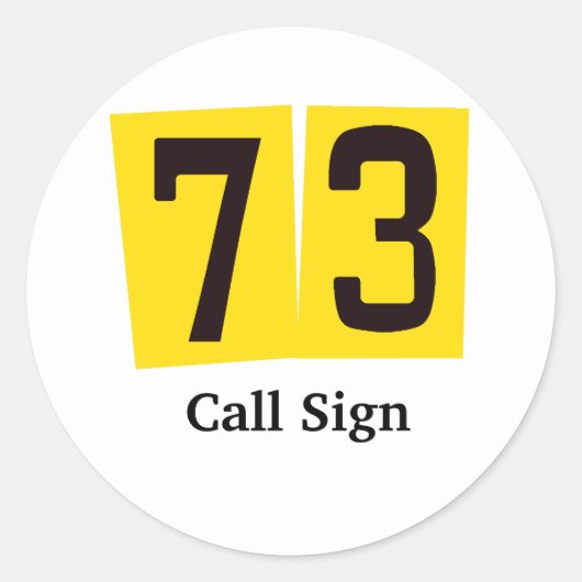 73 Ham Radio Stickers of naamlabels aanpassen (Voorkant)