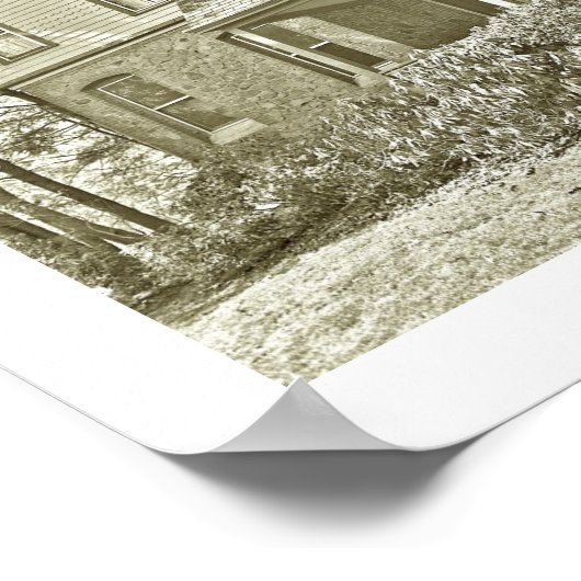 73 Highland Avenue in Short Hills NJ Poster (Hoek)