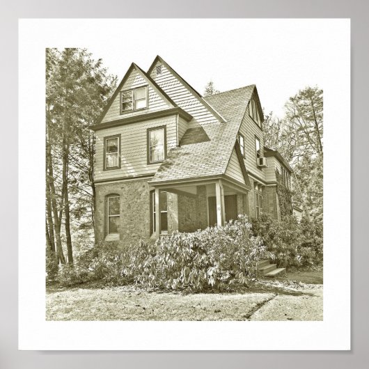73 Highland Avenue in Short Hills NJ Poster (Voorkant)