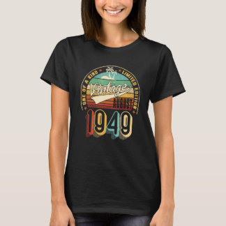 73 jaar oud augustus 1949 Decoraties 73th T-shirt
