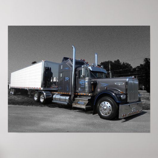 '73 Kenworth een model #1 Poster (Voorkant)