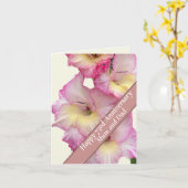 73e Jubileum bewerkbaar Kaart (Gele Bloem)