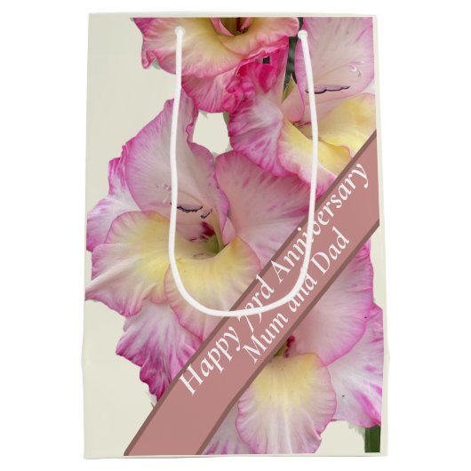 73e Jubileum bewerkbaar Medium Cadeauzakje (Achterkant)